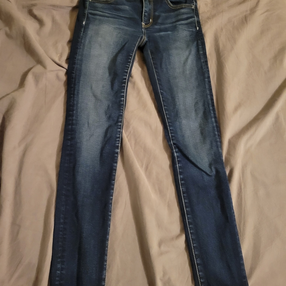 Womens american eagle jeans low rise jegging